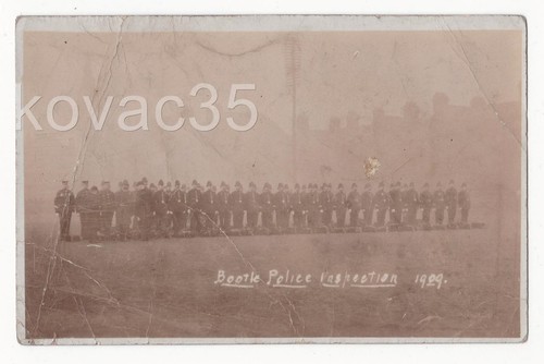 Bootle borough police 1909 - bootle,