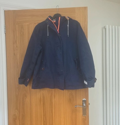 Joules waterproof navy jacket - joules,