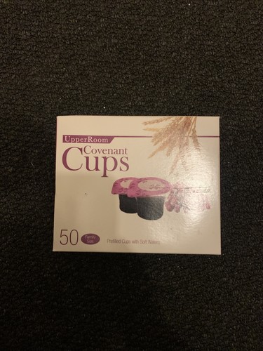 Holy communion wafer and wine - and,