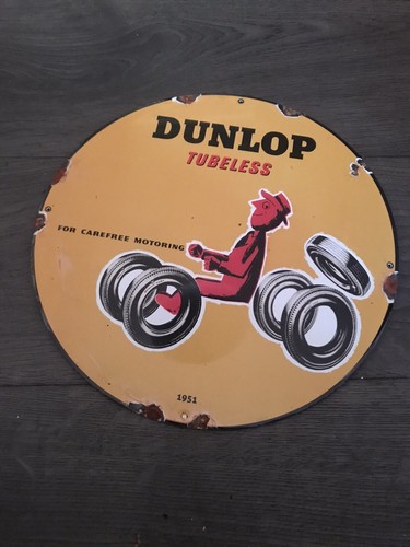 Vintage style dunlop - style, motoring