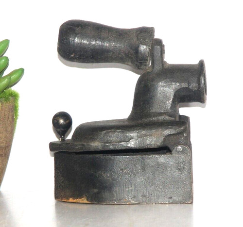 Vintage old black small coal - vintage,