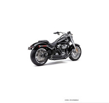 Cobra Speedster Shorts RPT exhaust. Black 18-20 Softail FLFB/S Fat Boy, FXBR/S B
