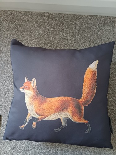 Fox cushion - fox,