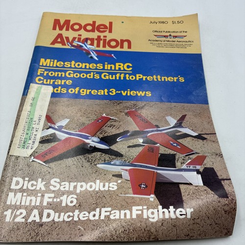 Model aviation magazine july - model,