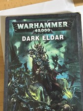 Codex Dark Eldar Old Warhammer