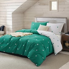 PRINTED DUVET COVER SET 100% SUPER SOFT QUILT BEDDING SETS DOUBLE KING BED SIZES