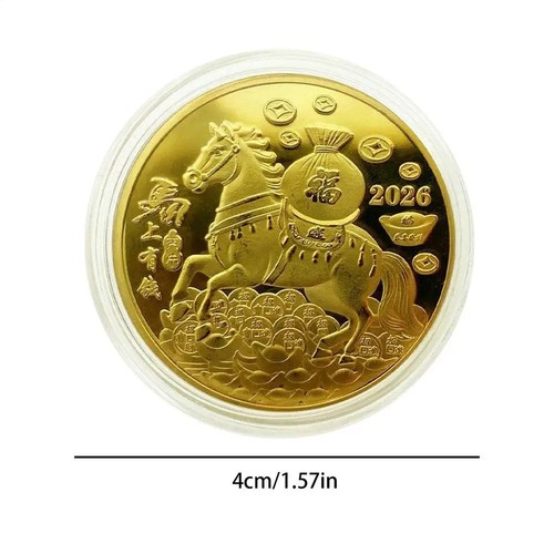 Horse collectible coin - horse,