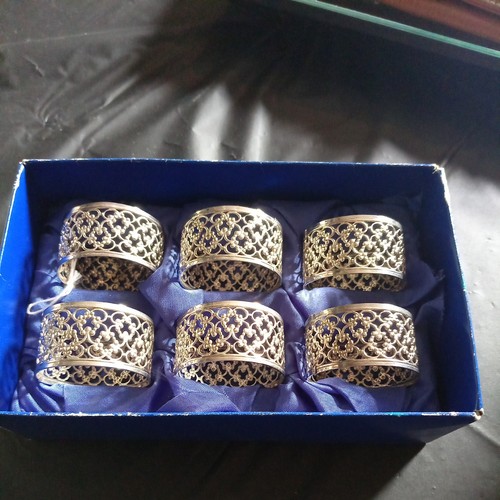 Set vintage silver plated - set, 6