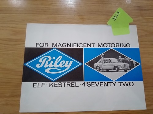 Riley motor bmc car elf - riley,