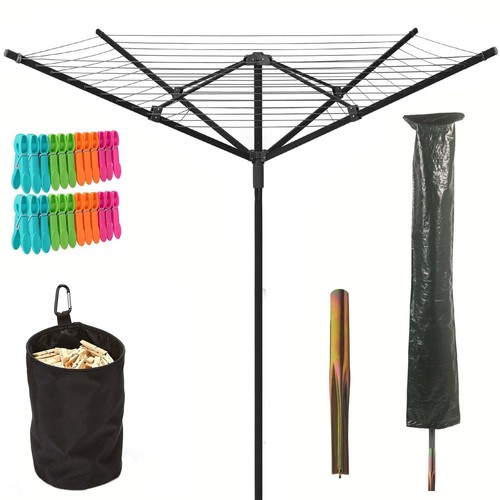 Rotary airer 50m outdoor arm - airer,