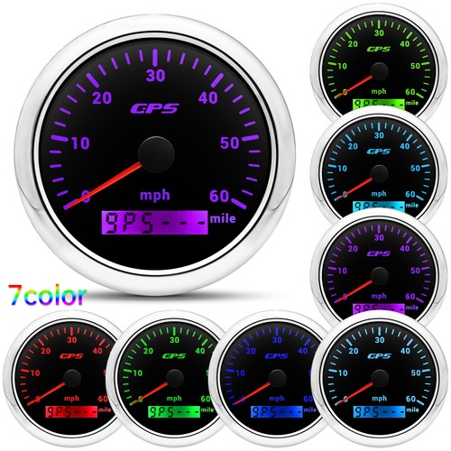85mm gps speedometer - 85mm, 0-60