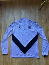 West Brom Macron Lilac Training Football Shirt Size Large 24/25