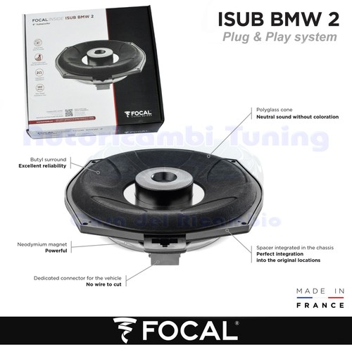 Focal isub bmw under seat - focal,