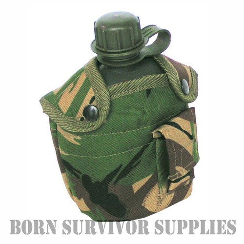Army water bottle canteen - water,