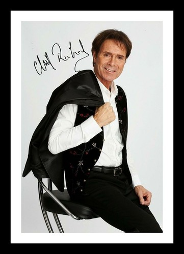 Sir cliff richard autograph - sir,