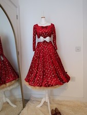 vintage 1950s cocktail dress
