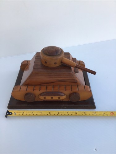 Preloved trench art wooden - preloved,