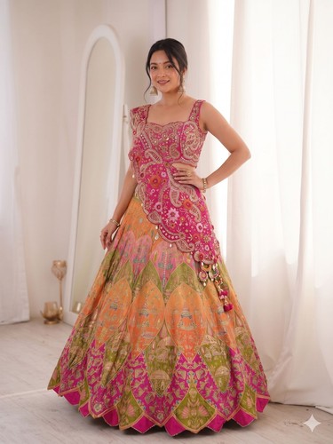 Party lehenga choli - party,