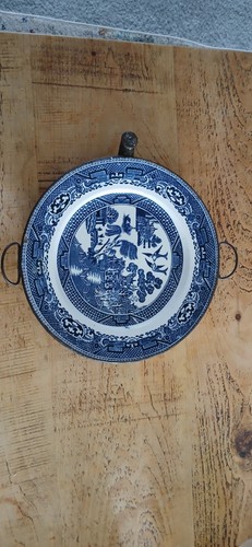 Antique vintage blue - blue, white