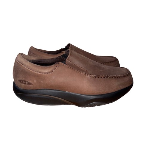 Mbt 400363 brown - brown, leather