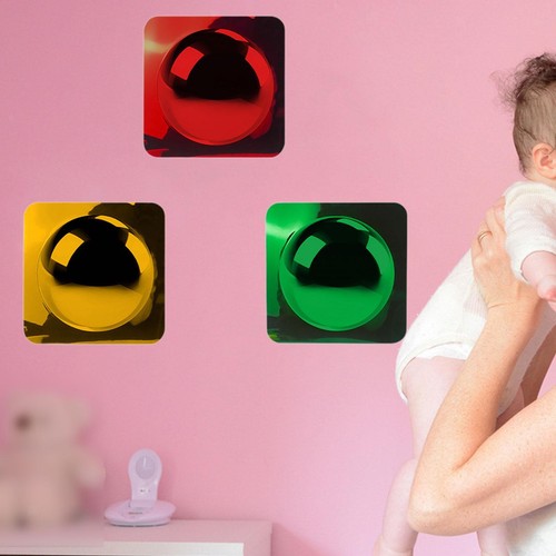 Pieces acrylic bubble mirror - 3,