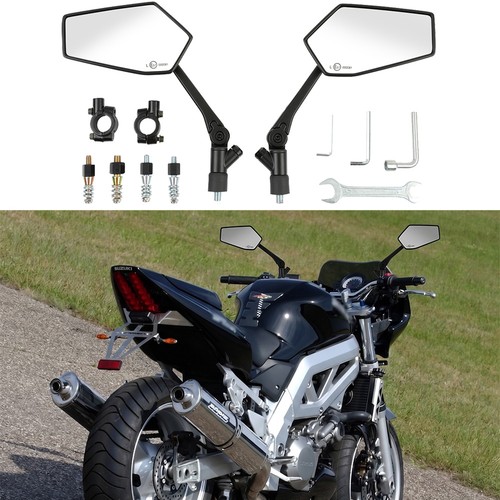 Folding motorcycle mirrors - folding,