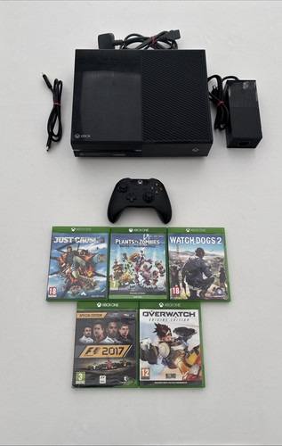 Xbox one console and games - one,