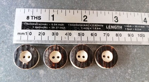 Stag horn buttons off - 4,