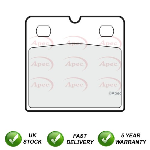 Brake pads set rear sjr - set, fits