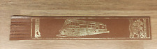 Swanage Railway Brown Leather Bookmark 