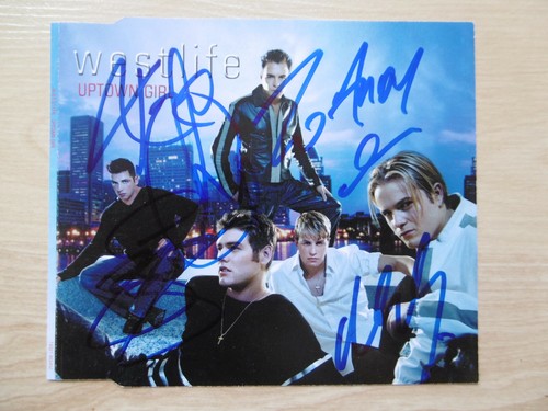 Westlife autographs signed - , cd