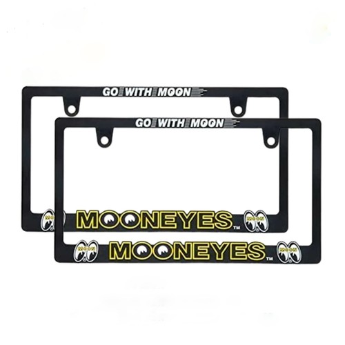 Mooneyes logo license - license, plate