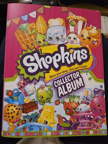 Shopkins collector album with - shopkins,