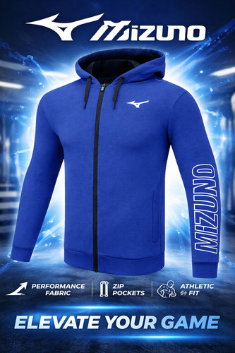 Mizuno sports hoodie - mizuno, jacket