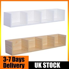 4 Grids Wall Mount Storage