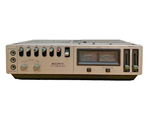 Sony 2850sd tapecorder - sony, tc-2850sd