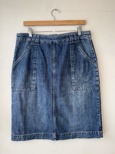 Seasalt cornwall denim skirt - denim,