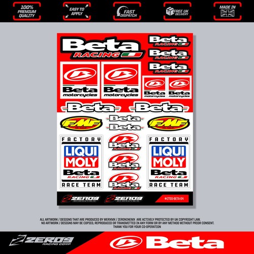 Beta stickers motocross - stickers,,