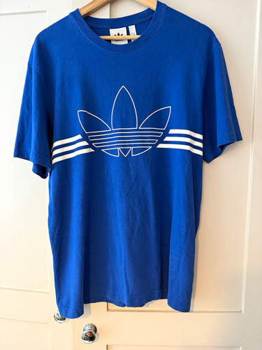 Adidas men blue trefoil - adidas, men’s