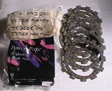YAMAHA YZ125 TTR250 WR250 WR250R WR250X CLUTCH FRICTION FIBRE PLATES 7 PLATE SET