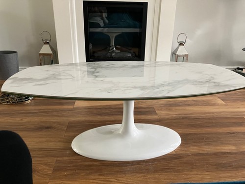 Dwell white ceramic marble