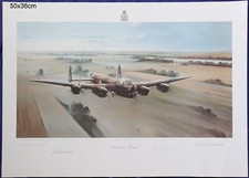 Dambuster Return print number 88 50 cm x 36 cm aircraft RAF Signed