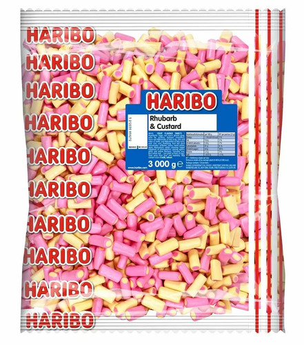 Haribo rhubarb and custard - haribo,