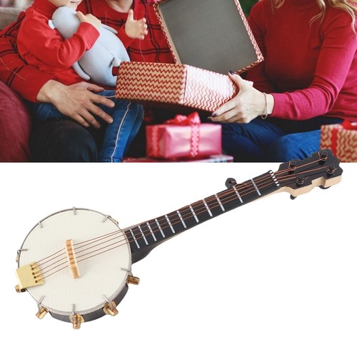 Miniature banjo model lifelike - model,