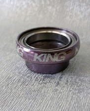 Chris King Pewter 1 1/8 Inch NoThreadset Headset Top Cup And Bearing Only z728