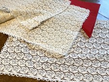 Set of 4 Vintage Retro Cream