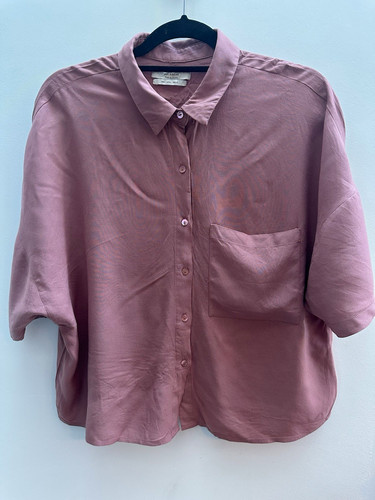 Pull bear dusky pink solid - pull&bear,