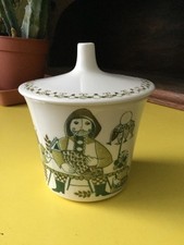 Figgjo Flint Conserve Jar Market Pattern Gorgeous Gift Idea