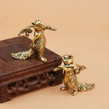 1pc Solid Brass Desk Ornament