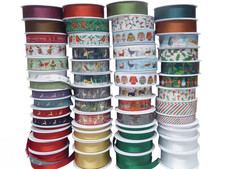 CHRISTMAS XMAS WINTER themed Ribbon - Various designs and widths